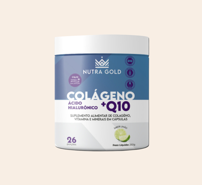 COLÁGENO COM ÁCIDO HIALURÔNICO +Q10