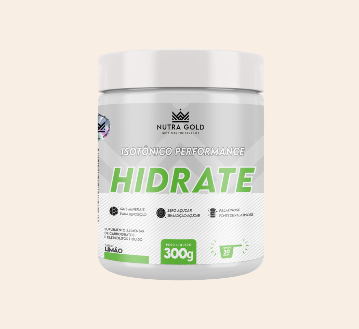 HIDRATE EM PÓ - ISOTÔNICO - LIMÃO