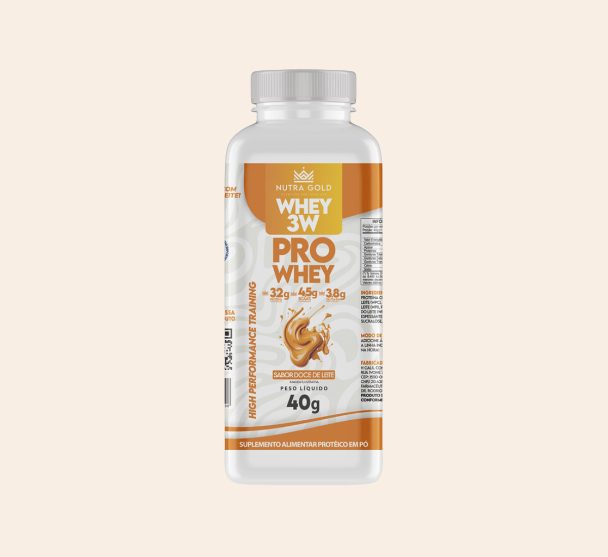 NUTRA WHEY PRO - DOCE DE LEITE - 40g - DOSE ÚNICA