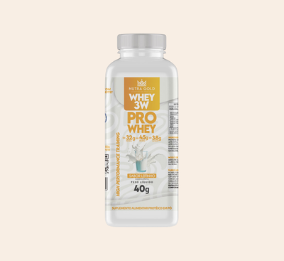 NUTRA WHEY PRO - LEITINHO - 40g -  DOSE ÚNICA