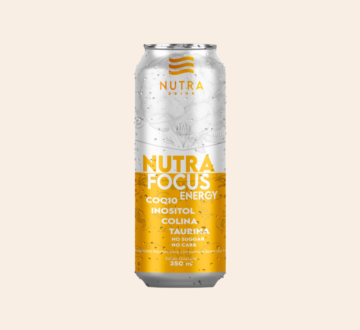 Nutra Focus - Pré-Treino - Energético - Lata 350ml (1 Unidade)