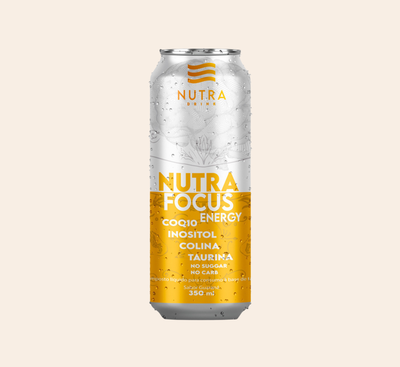 Nutra Focus - Pré-Treino - Energético - Lata 350ml (1 Unidade)