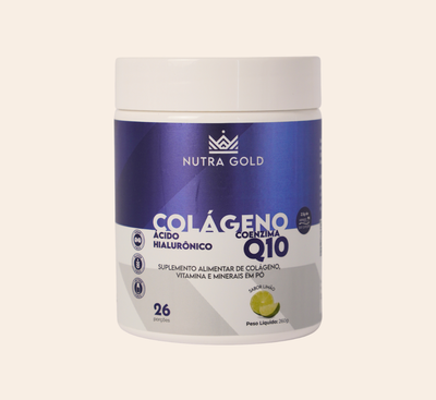 COLÁGENO COM ÁCIDO HIALURÔNICO +Q10