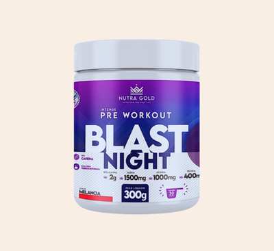 PRÉ WORKOUT NUTRA BLAST NIGHT - MELÂNCIA 300g