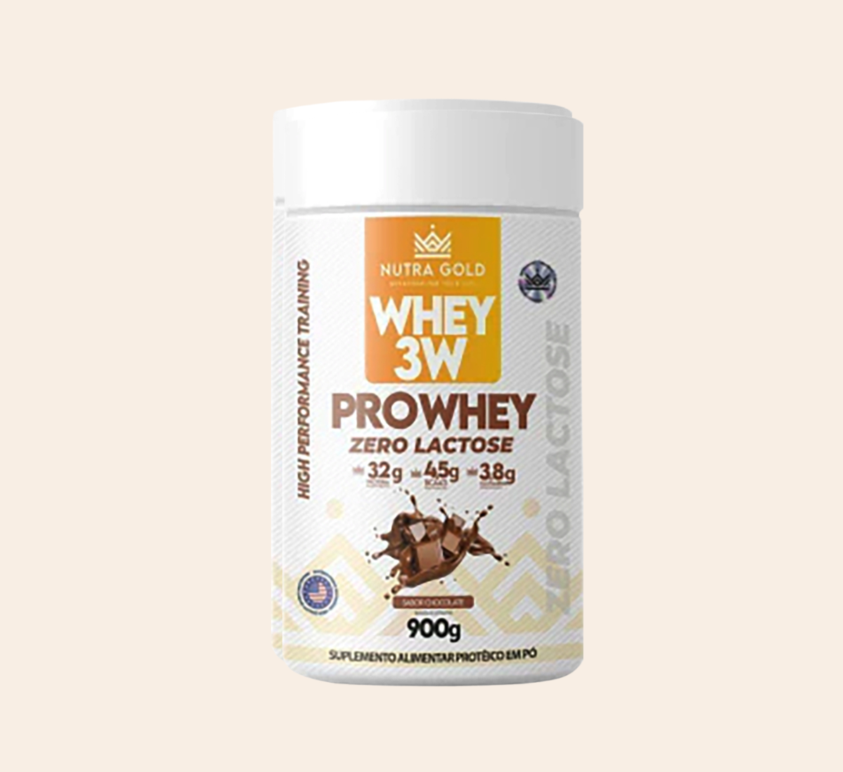 NUTRA WHEY PRO - CHOCOLATE ZERO LACTOSE - 900g - POTE