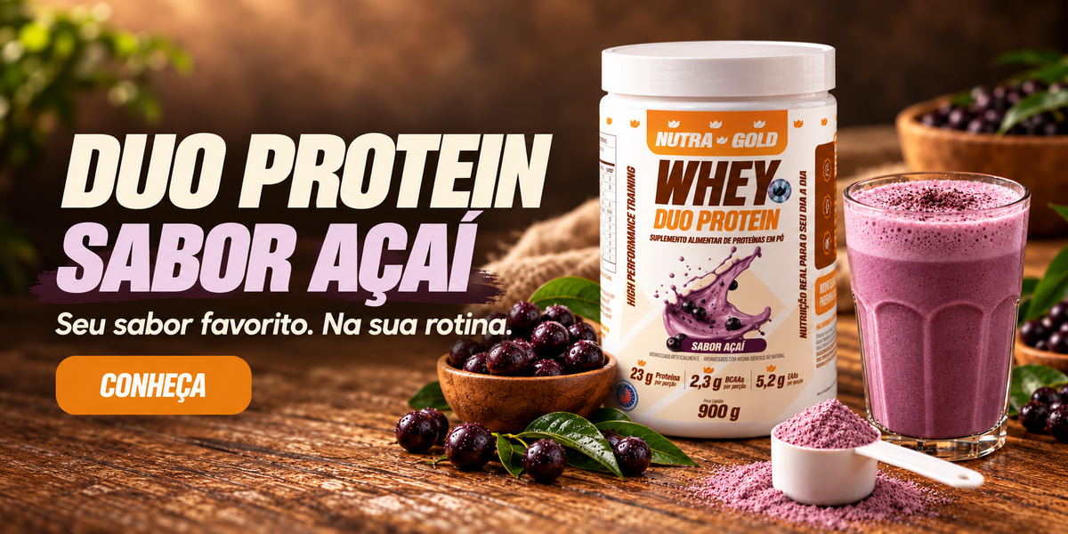 DUO PROTEIN sabor Açaí — Conheça