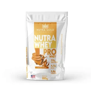 NUTRA WHEY PRO WHEY -  DOCE DE LEITE - 900g - NUTRAGOLD SACHE