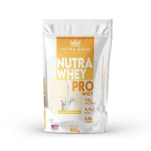 NUTRA WHEY PRO WHEY -  LEITINHO - 900g - NUTRAGOLD SACHE